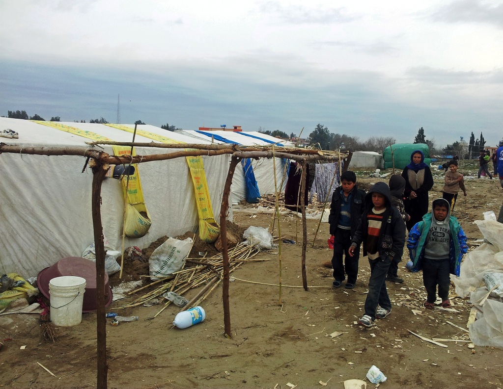 Il campo profughi di Robar (Foto: Federica Iezzi/Nena News)