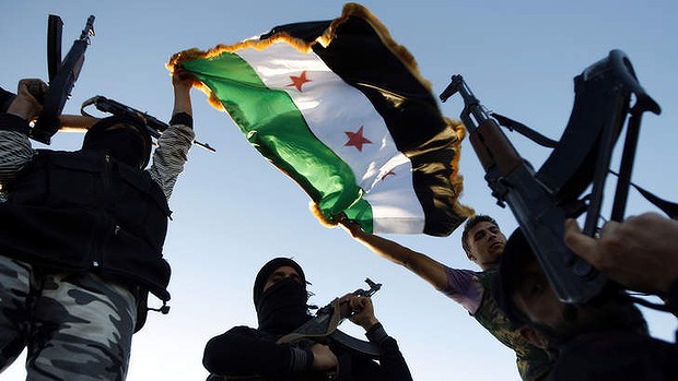 Membri dell'Esercito Libero Siriano