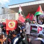 SUD AFRICA. In piazza a fianco del popolo palestinese
