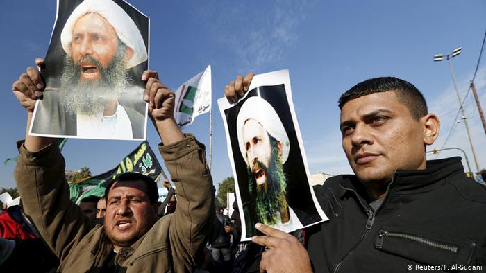 Proteste nel Qatif dopo l'uccisione del religioso an-Nimr (Reuters)
