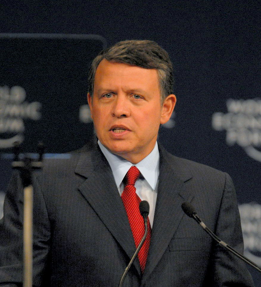 Re Abdullah II di Giordania (foto World Economic Forum)