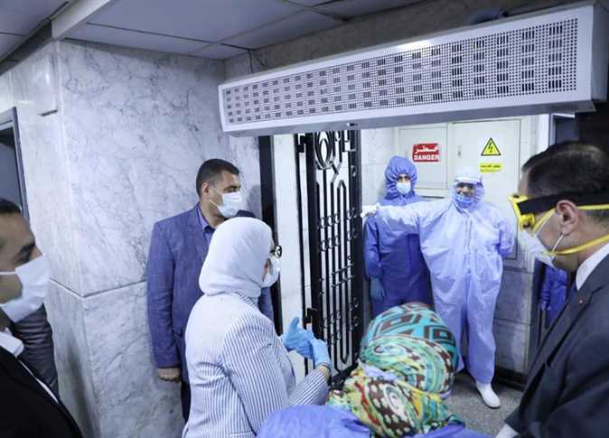 Un ospedale egiziano durante l'epidemia (Fonte: Egyptian Independent)